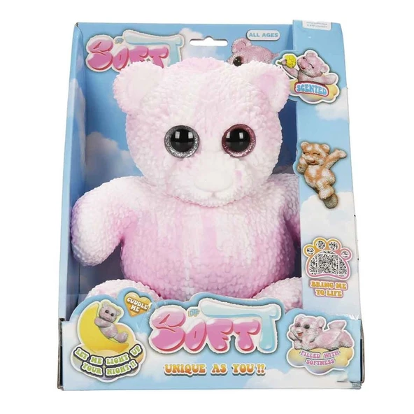 S01012331 FİGÜR SOFT BEAR DELUX KARAN PARLAYAN - Resim 2