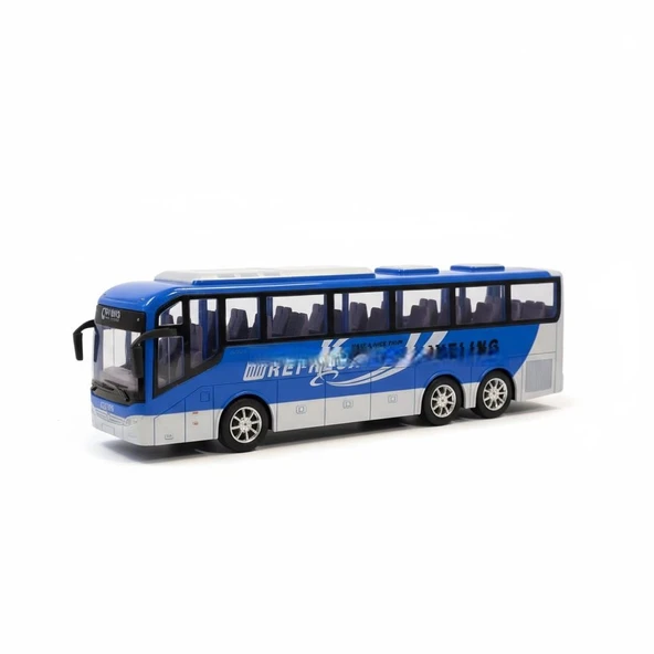 828-A2  SÜRTMELİ  OYUNCAK OTOBÜS -PSF - Resim 2