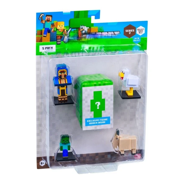3D Toppeez 5'li Figür Seti - Resim 5
