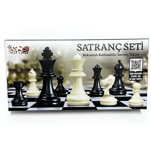 VRD10660 MIKNATISLI KATLANABİLİR SATRANÇ - Resim 2