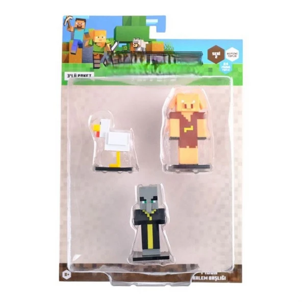 3D Toppeez 3'lü Figür Seti Seri 2 - Resim 5