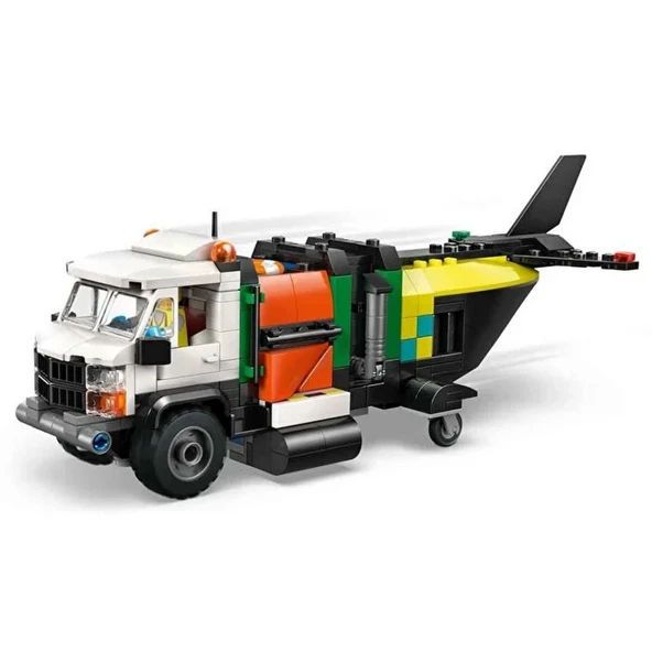 Uçak Servis Kamyonu ve Hoverkraft Karışımı 60505 - Resim 2
