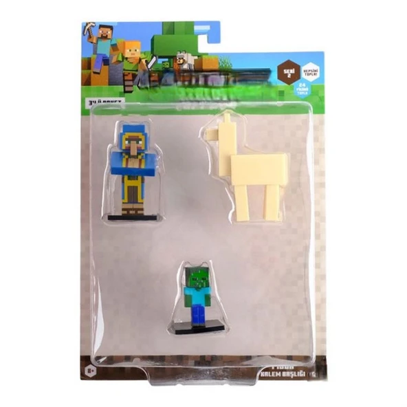 3D Toppeez 3'lü Figür Seti Seri 2 - Resim 3