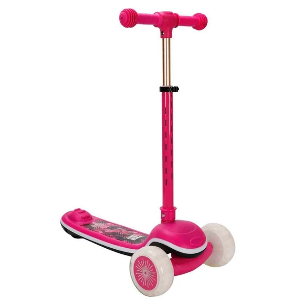 Sesli ve Işıklı 3 Tekerlekli Katlanabilir Scooter ürün görseli 1