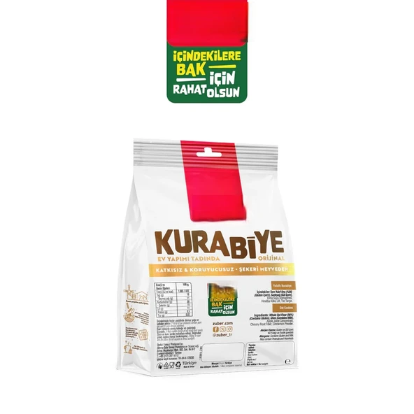 Orijinal Yulaflı Kurabiye 80 Gr Yulaflı - Resim 3
