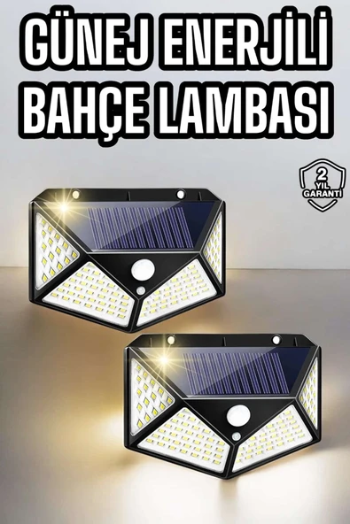 Bahçe Havuz Güneş Enerjili Solar Işıklandırma Sensörlü Bahçe Aydınlatma ürün görseli 1