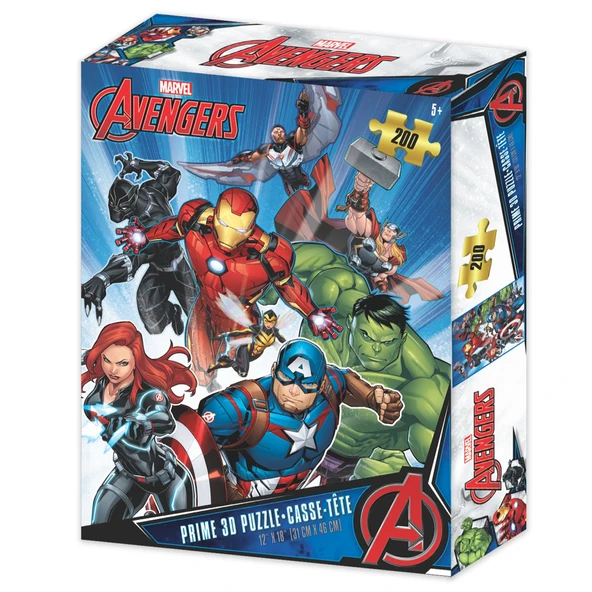 Prime 3D - Avengers 200 Parça Puzzle 33032 ürün görseli 1