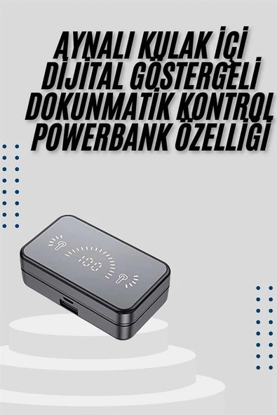 İos Android Uyumlu Bluetooth Kulaklık Kablosuz Kulaklık Yüksek Basslı ürün görseli 1