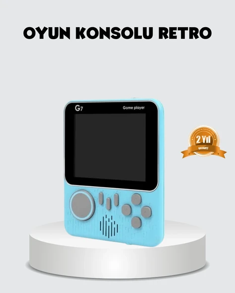 Taşınabilir Retro Oyun Konsolu – 3.5 İnç Lcd, 666 Klasik Oyun, Tv Destekli ürün görseli 1