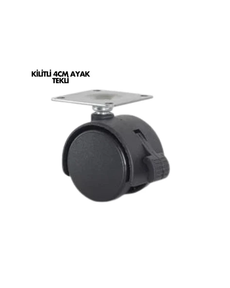 Kilitli 4cm Ayak Tekli ürün görseli 1