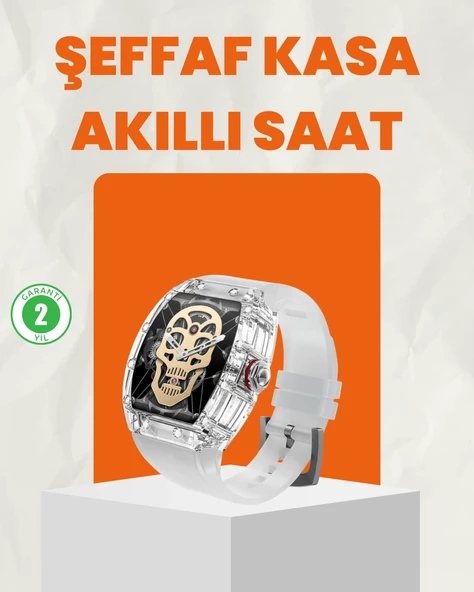 Uzun Pil Ömürlü Akıllı Saat Spor Ve Günlük Kullanım ürün görseli 1