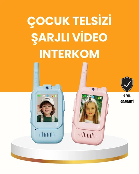 Uzun Menzilli Video Walkie Talkie Eğitici Ve Eğlenceli Oyuncak ürün görseli 1