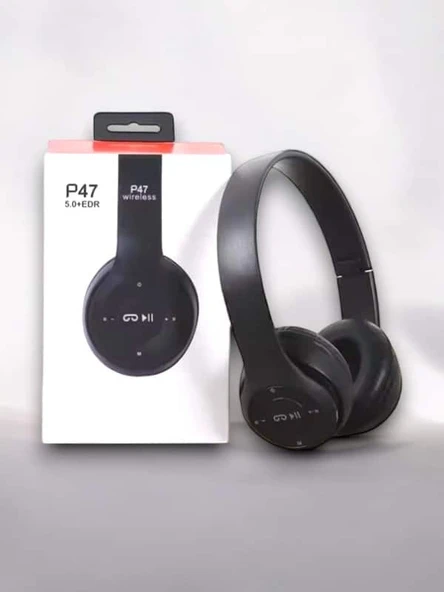 P47 Kulak Üstü Bluetooth Kulaklık - Resim 2