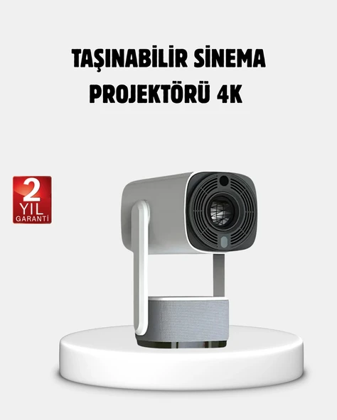 Hd 720p Projeksiyon Cihazı – Geniş Ekran, 10.000 Saat Ampul Ömrü, Ev Sineması Deneyimi ürün görseli 1