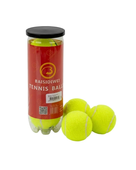 Tenis Topu 3’lü Set Dayanıklı Antrenman Ve Maç Topları ürün görseli 1