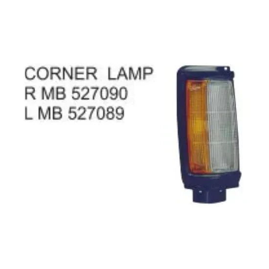 Sınyal Lambası Sag Sıyah 12V5W (Duy+Ampul) Japon L200 Dızel 96-98 (Oem No: Mb527090) ürün görseli 1
