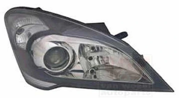 Kia Ceed (2011 Yılında Çıkan Kasa) 3 Kapı 2010 Far Sağ (Motoru Üzerinde Degıl) Py21W W5W (Siyah) (Oem No:921021H070) ürün görseli 1