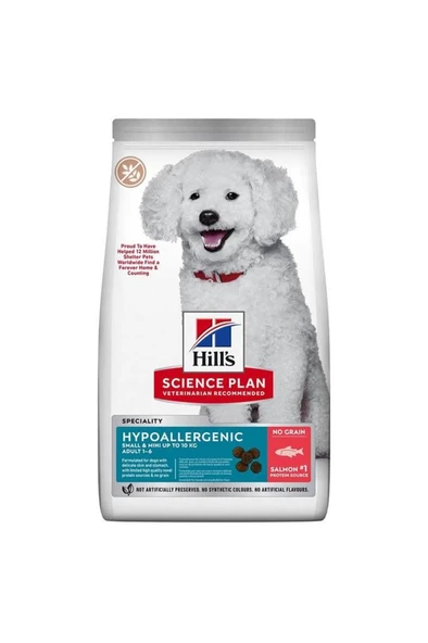 Hill's SCIENCE PLAN Hipoalerjenik Somonlu Küçük Irk Yetişkin Köpek Maması 6 Kg ürün görseli 1