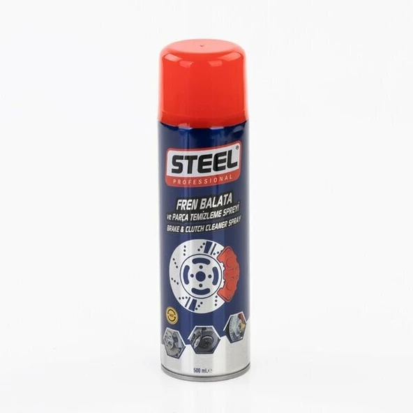 Steel Fren Balata Spreyi 500 ml - Ses Kesici Toz Ve Yağ Temizleyici Disk Debriyaj Temizleme ürün görseli 1