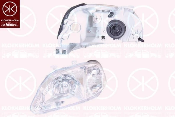 Honda Civic Sedan Hatchback 1999-2000 Far Sol H4 Py21W W5W (Oem No:33151S04B03) ürün görseli 1