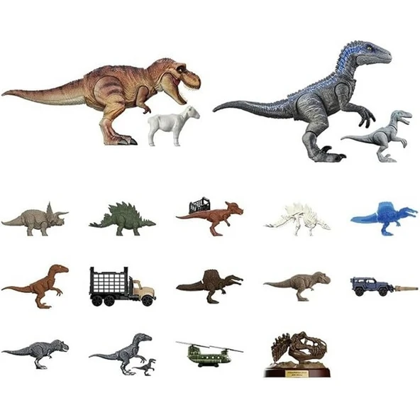 Jurassic World Terraventure Sürprizi - 1 Adet Stokta Olan Gönderilir ürün görseli 1