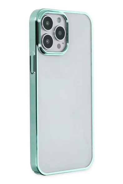 Newface Apple iPhone 14 Pro Max Kılıf Element Silikon - Yeşil - Resim 2