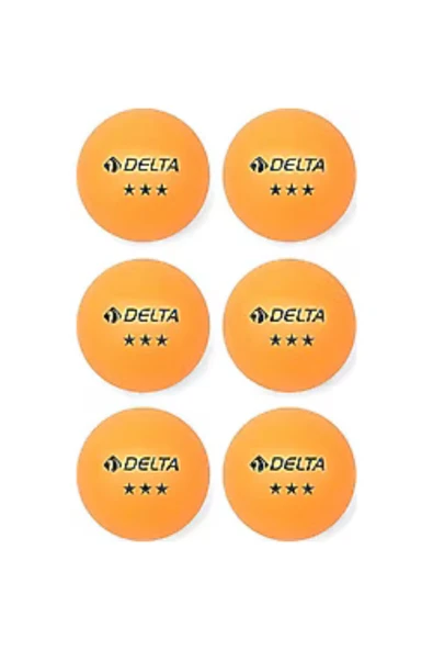 Delta 6'lı Masa Tenisi Topu Turuncu ürün görseli 1