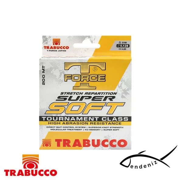Trabucco T-Force Süper Soft 200mt Fluorocarbon Misina ürün görseli 1