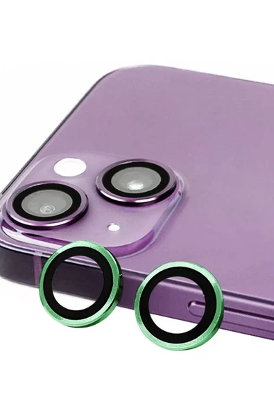 Newface Apple iPhone 13 Raze Metal Kamera Lens - Yeşil ürün görseli 1