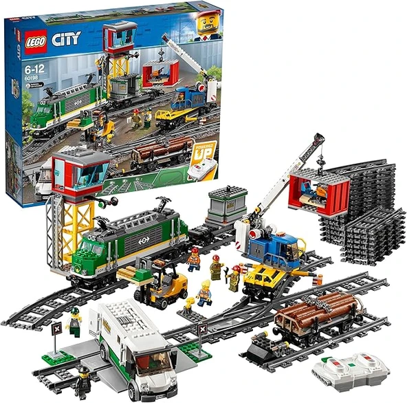 LEGO 60198 City Kargo Treni ürün görseli 1
