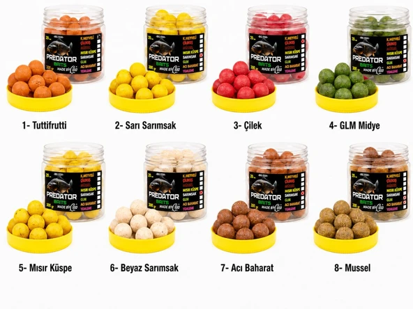 Predator Baits Kancalık Boili 300 gr 20 mm ürün görseli 1