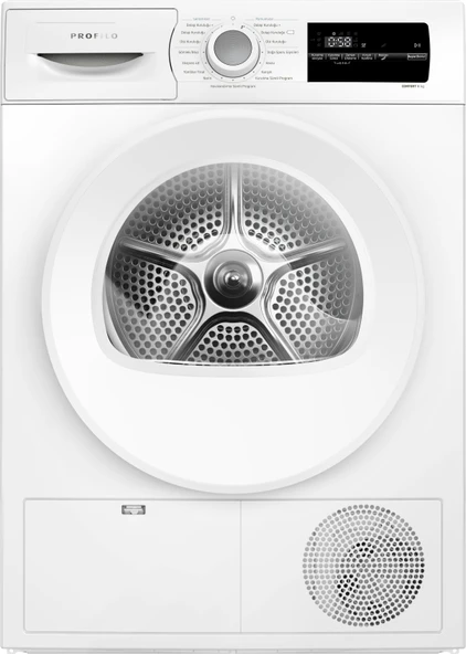 Profilo KM8613HTR Isı Pompalı Kurutma Makinesi 8 kg ürün görseli 1