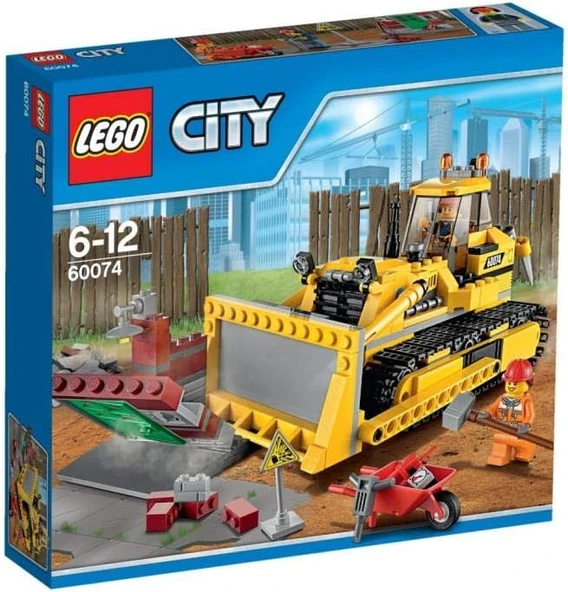 LEGO 60074 CITY DEMOLITION  BULLDOZER-4 ürün görseli 1