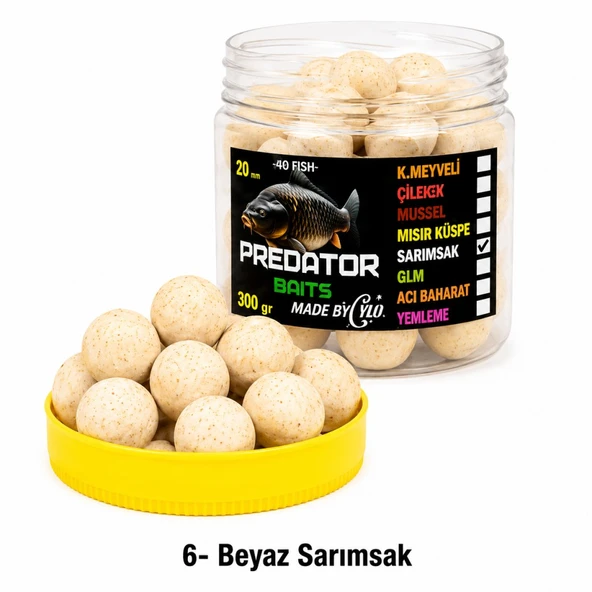 Predator Baits Kancalık Boili 300 gr 20 mm - Resim 3