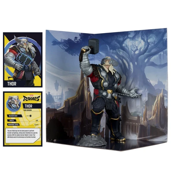 Mcfarlane Toys Marvel Rivals Thor 19 cm - Resim 3
