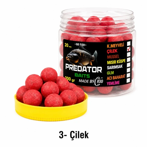 Predator Baits Kancalık Boili 300 gr 20 mm - Resim 4