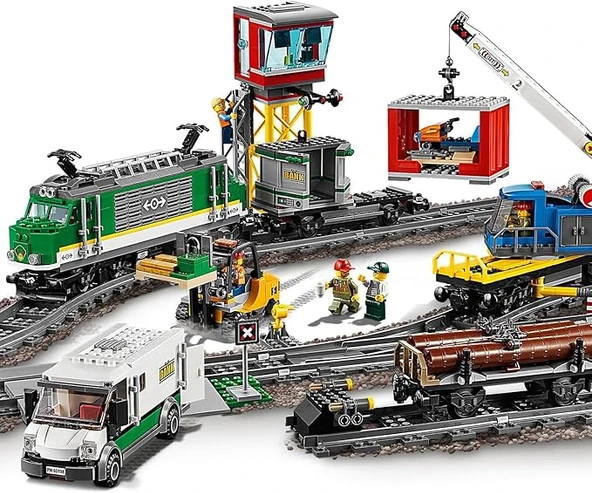 LEGO 60198 City Kargo Treni - Resim 2