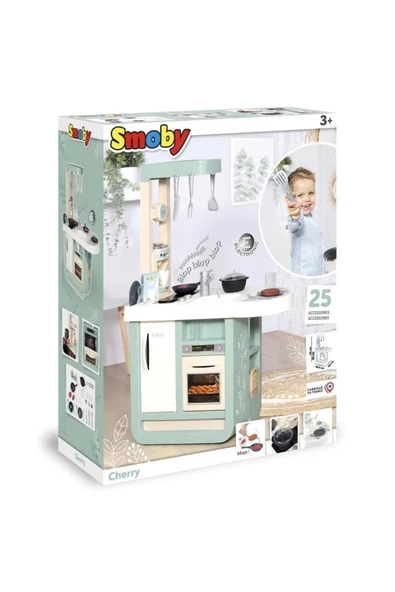 BigsToy Smoby Cherry Mutfak Seti 310914 - Resim 3