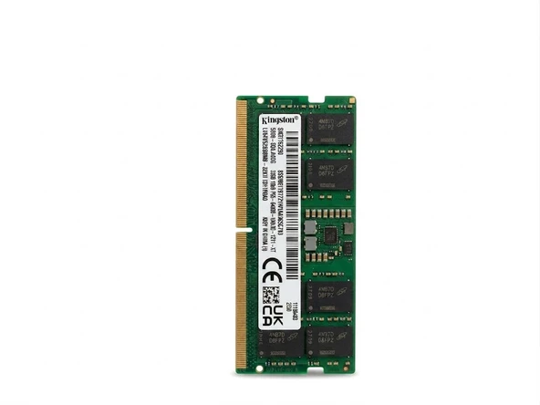 32 GB KINGSTON 6400 MHZ CL52 NOTEBOOK RAM ürün görseli 1