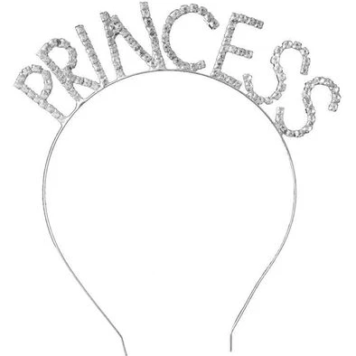 Taşlı Taç Princess - Gümüş ürün görseli 1