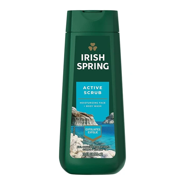 Irish Spring Active Scrub Nemlendirici Yüz ve Vücut Yıkama 591ML ürün görseli 1