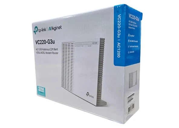 Modem Vdsl2 - Fiber AC1200 5 GHZ Tp-Link VC220-G3U Yenilenmiş ürün görseli 1