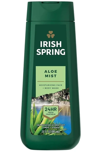 Irish Spring Aloe Mist Nemlendirici Yüz ve Vücut Yıkama 591ML ürün görseli 1