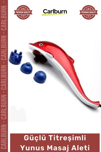 #MasajCihazı Ergonomik Yapı Güçlü Titreşimli Boyun Omuz Sırt Bel Bacak Etkili Yunus Masaj Aleti ürün görseli 1