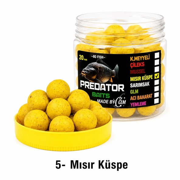 Predator Baits Kancalık Boili 300 gr 20 mm - Resim 6