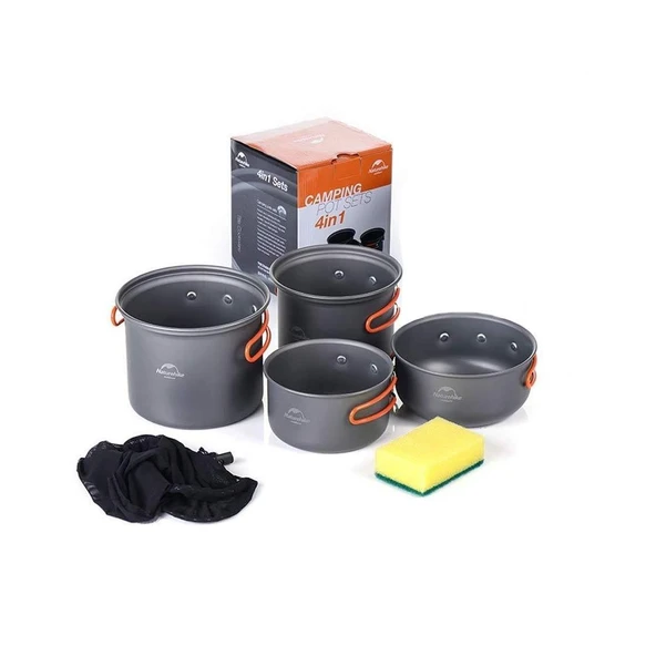 Naturehi̇ke 4 In 1  Kamp Yemek Seti̇ ürün görseli 1