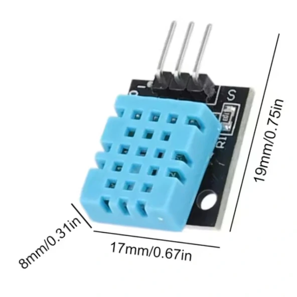 DHT11 Isı ve Nem Sensör Modülü - Resim 4