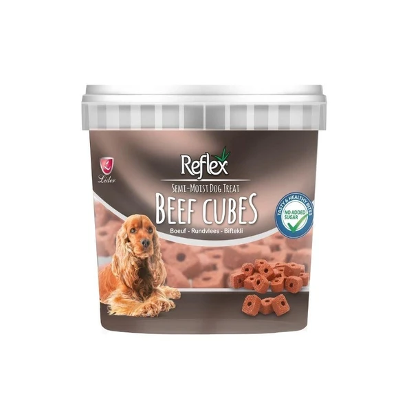 Reflex Semi Moist Biftekli Küp 500 gr Köpek Ödül Maması ürün görseli 1