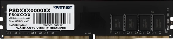 32 GB DDR4 PATRİOT 3200 MHZ CL22 MASAÜSTÜ PC RAM ürün görseli 1