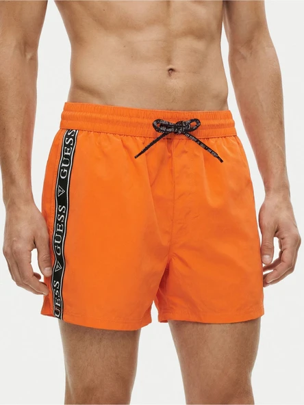 Guess F6GT00WN162WN162 Swimtrunk Logo Tape Erkek Şort Mayo ürün görseli 1